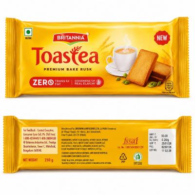 BRITANIYA TOASTEA PREMIUM BAKE RUSK - 250g